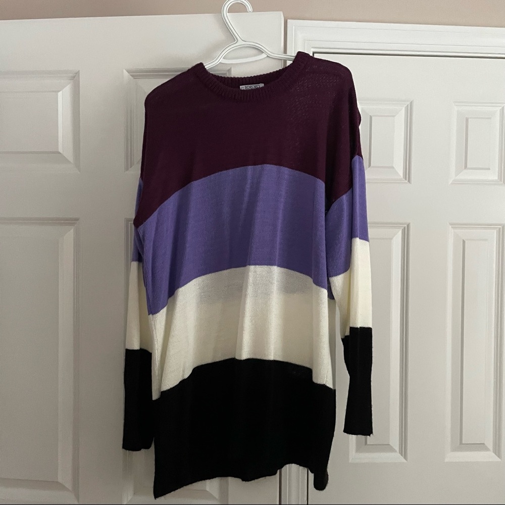 ASOS Striped Oversized Sweater